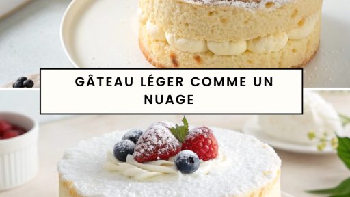 Gâteau Léger Comme un Nuage