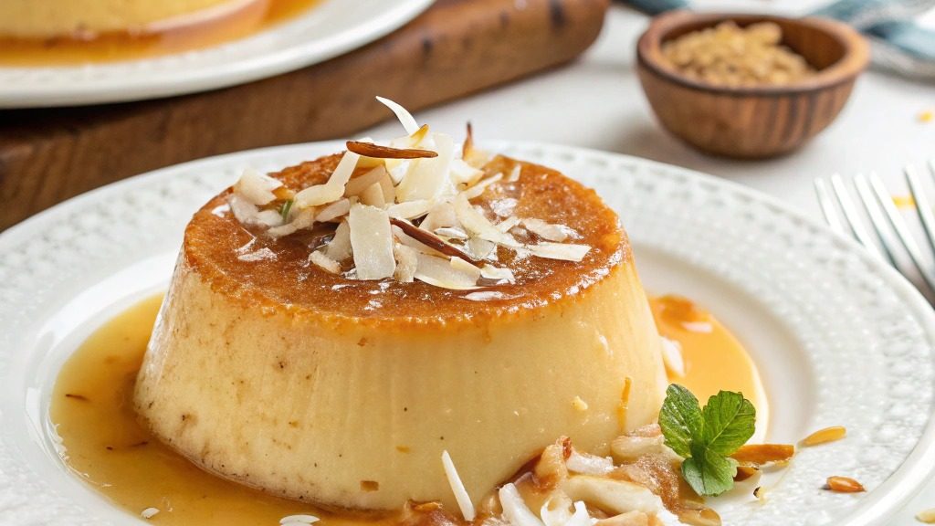 Flan coco antillais