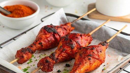 Pilons de poulet tandoori grillés
