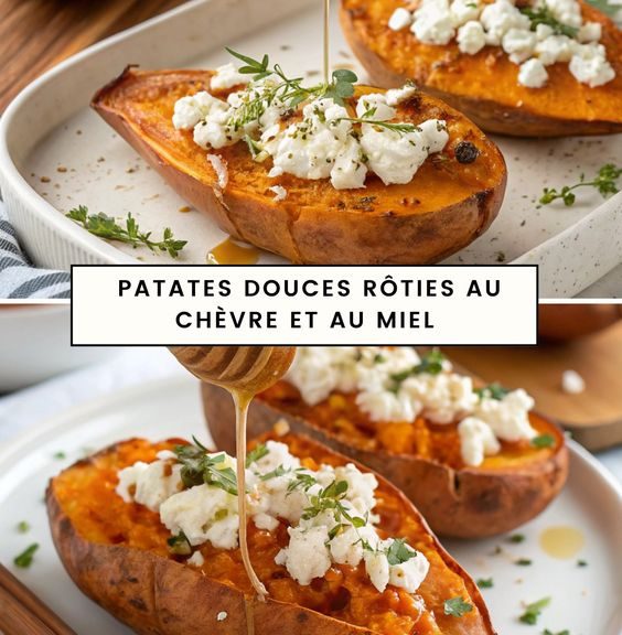 Patates douces rôties au chèvre et au miel : une recette facile, gourmande et irrésistible à tester d’urgence pour un dîner rapide et savoureux ! Patates douces rôties au chèvre et au miel : une recette facile, gourmande et irrésistible à tester d’urgence pour un dîner rapide et savoureux !