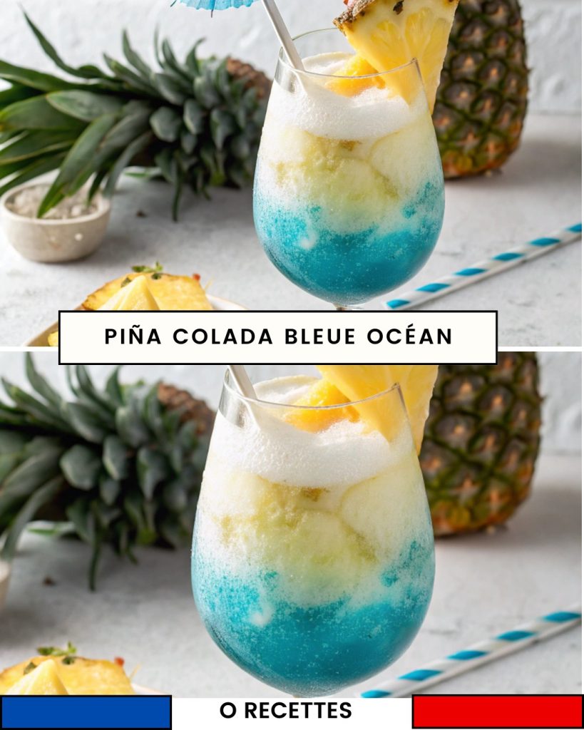 Piña Colada Bleue Océan