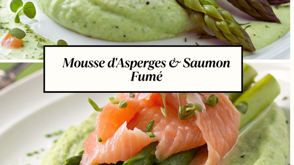 Mousse d’asperges & saumon fumé