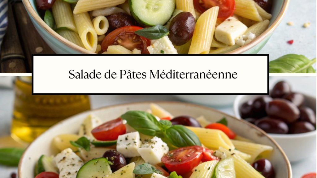 Éveillez vos papilles avec notre Salade de Pâtes Méditerranéenne