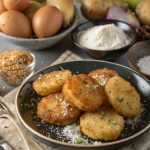 Beignets pommes de terre & oignons