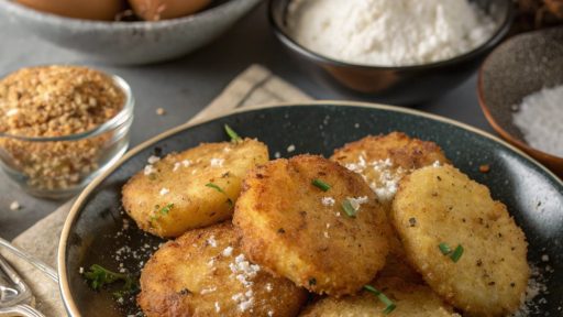 Beignets pommes de terre & oignons